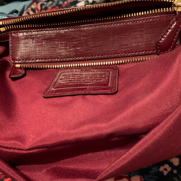 EUC COACH F32829 Peyton Leather Mini Carryall Satchel/Crossbody - Picture 7 of 9